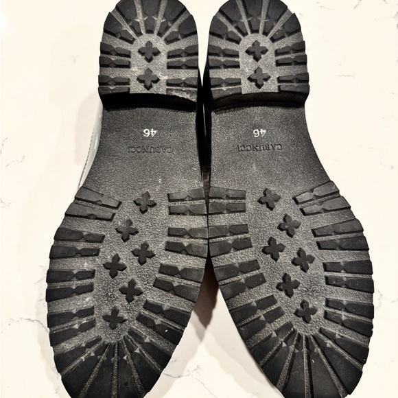 Cabuncci Men’s Vintage Brown Black Oxford Slip On Loafers Tassels Size 12 NWOT - Picture 12 of 12